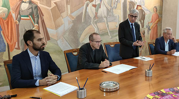 Manuel Ferrari don Paolo Mascilongo Domenico Capra Mario Magnelli ok