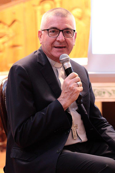 Il Vescovo mons. Cevolotto