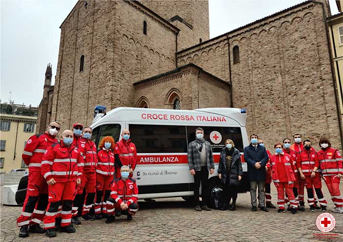  Ambulanza dedicata ad Antonio righi