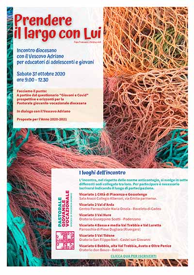 Prendere il largo con Lui 31 ottobre 2020