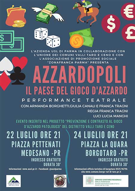locandina illustrativa di AZZARDOPOLI 2020