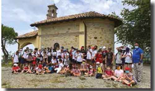 ragazzi della parrocchia di san Savino a Vitalta