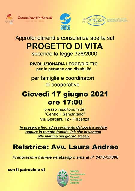 progetto di vita 