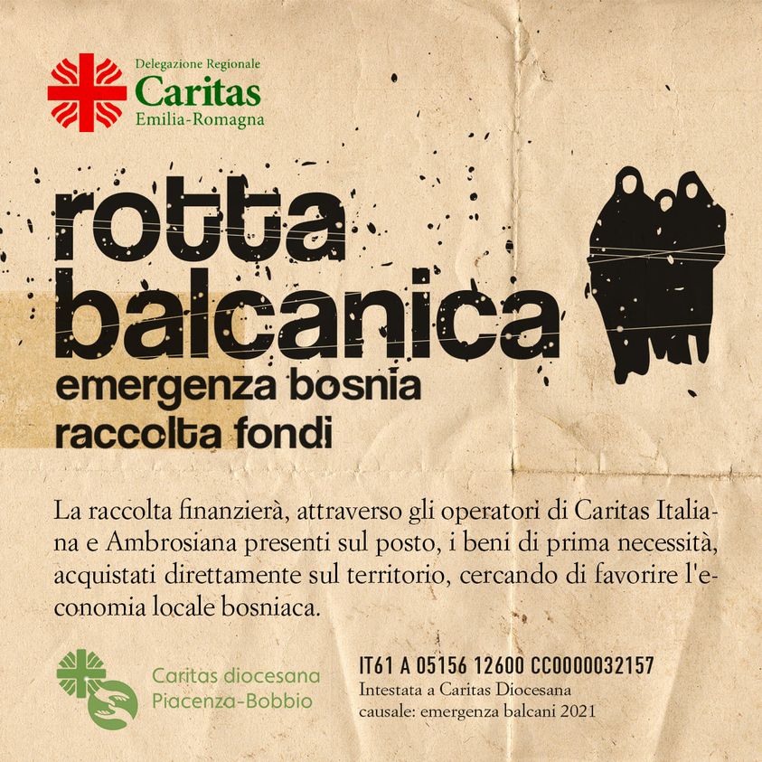 Caritas per emergenza Balcani