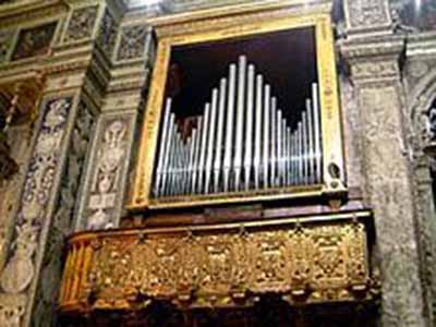 Organo Serassi santa maria campagna