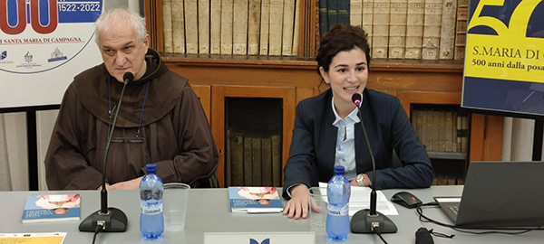 Padre Secondo Ballati e Federica Villa