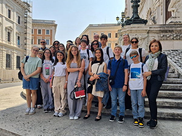 Studenti Gragnano a Roma 