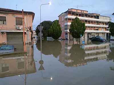 alluvione faenza via pellico