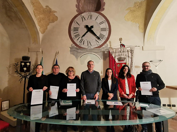 Comunicato stampa. No alla violenza di genere Fiorenzuola dArda in campo