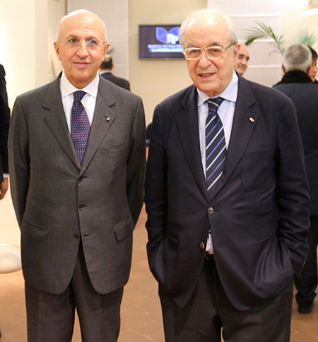 Antonio Patuelli e Corrado Sforza Fogliani