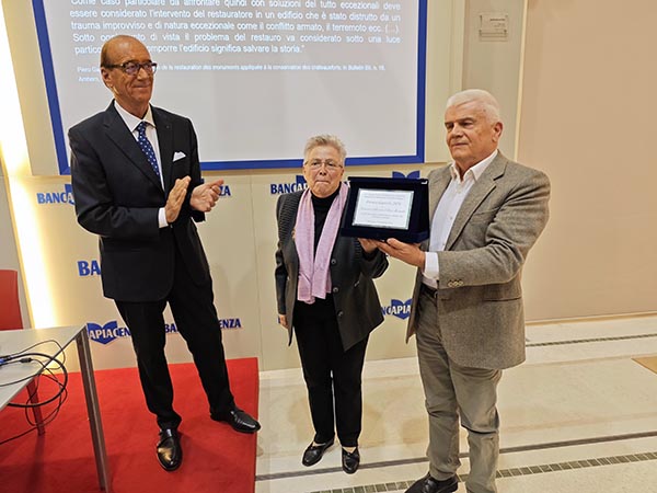 Marco Horak ha premiato i coniugi Alberoni