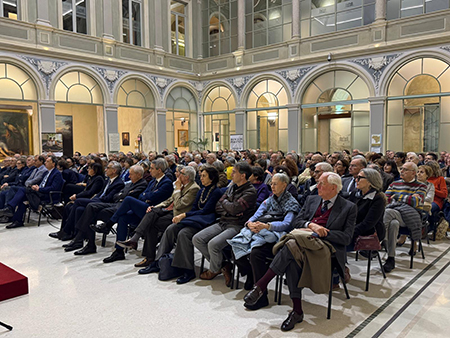 Pubblico delle grandi occasioni in Sala Corrado Sforza Fogliani