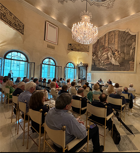 Una veduta di Sala Panini durante la conferenza in ricordo di Ferdinando Arisi copia
