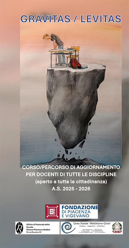 Ufficio pastorale scuola: corso di aggiornamento per docenti di tutte le discipline