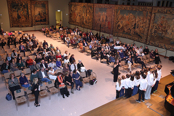 Emozioni al concerto «Musica e vita» alla Galleria Alberoni