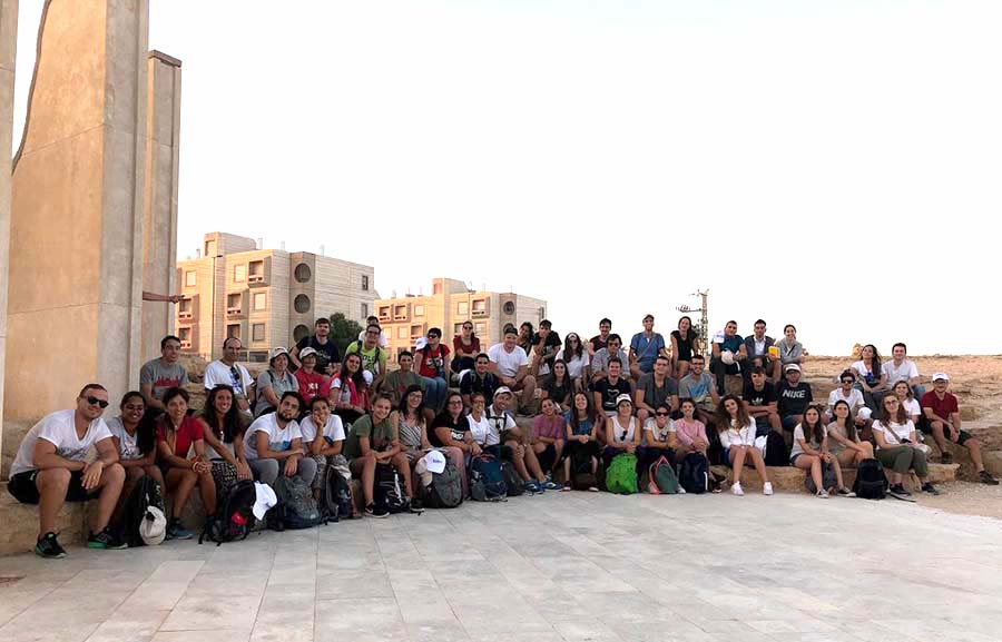 1 MitzpeRamon e desertoNegev gruppoAlCratere