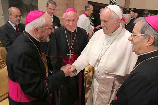 garavaglia con papa francesco.1.10.2017