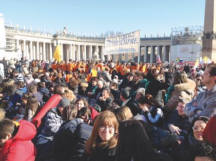 attesa ultima udienza benedetto 16