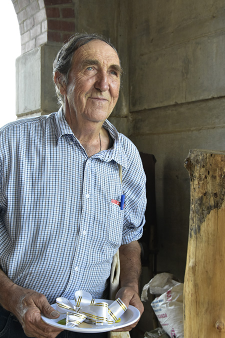 Roberto Gandolfi con le chiavi della Cattedrale
