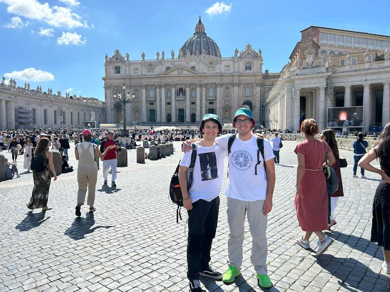 giovanni magnaschi ed elia lombardo roma papa 