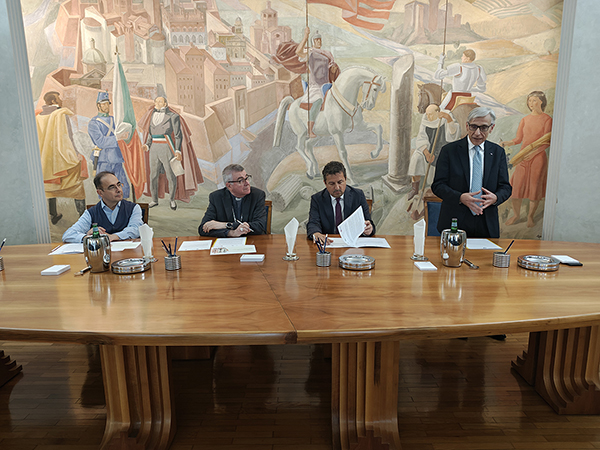 la presentazione del progetto cohousing alla banca piacenza