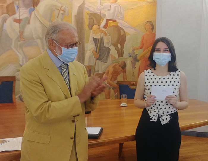 giorgia lazzari vincitrice premio battaglia 2020