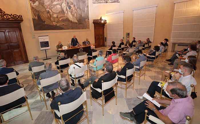 Sala Panini di Palazzo galli piacenza