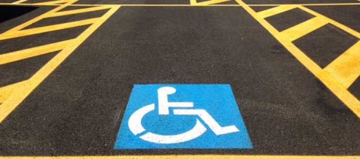 parcheggio disabili