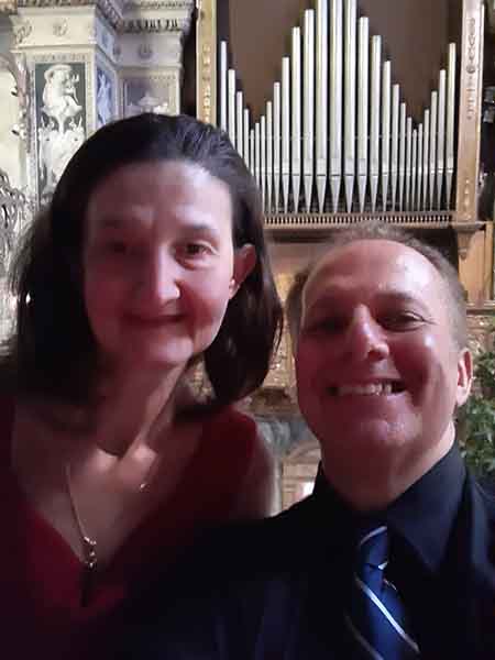 soprano Claudia Castelli e organista M. Genesi