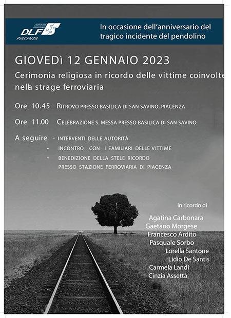 Locandina Pendolino 2023