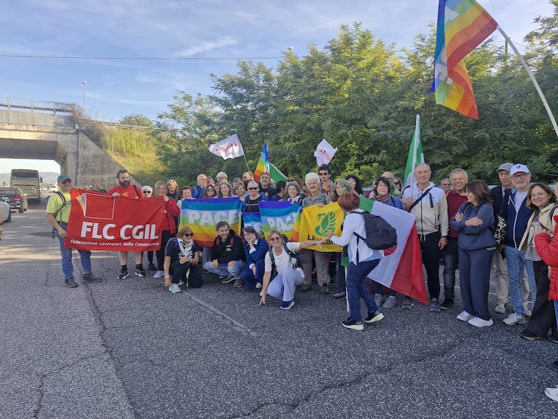 da Piacenza alla marcia per la pace