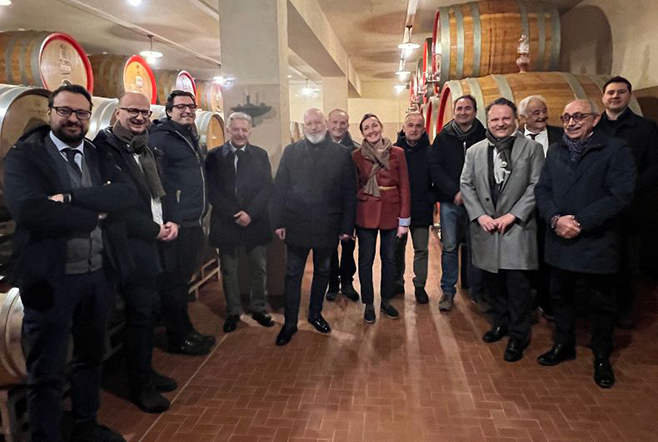 Bonaccini a Cantina Valtidone