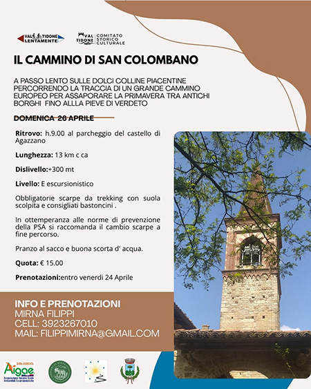 Locandina ESCURSIONE 20260426