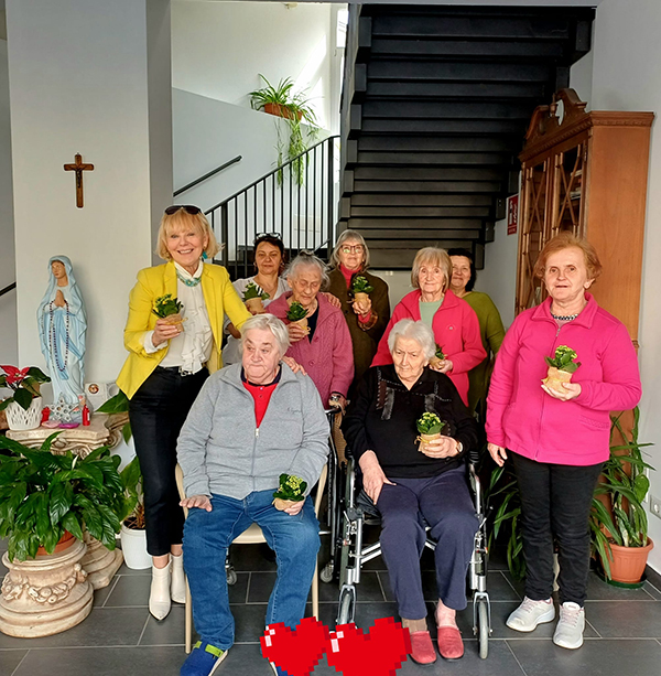 Visita casa riposo Ottone