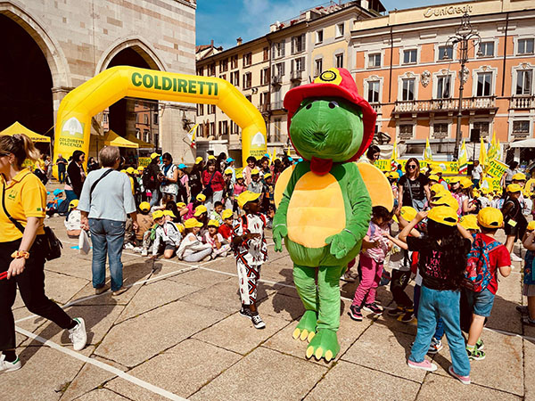 festa di coldiretti in piazza cavalli