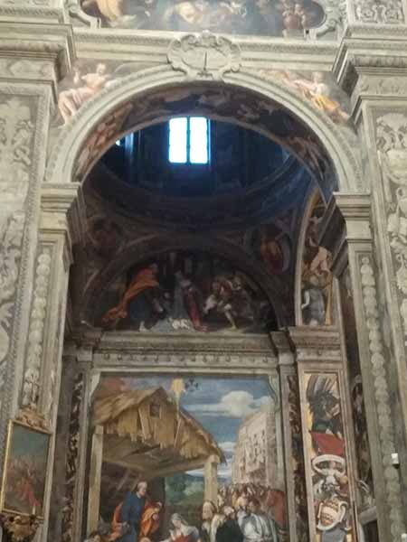 cappella della nativita con virtu prontezza e cortesia